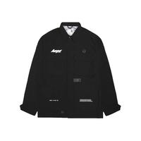 Aape男装春夏猿颜徽章字母印花多口袋工装夹克外套7616XXL