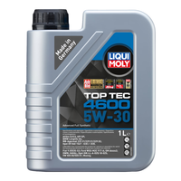 力魔（LIQUI MOLY）德国全合成机油 发动机润滑油  低灰分国六标准汽机油 顶技4600 5W30 C2C3/SN 1L