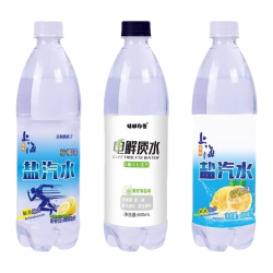 特种印象 新货上海盐汽水600ml*24瓶夏天柠檬味碳酸运动饮料企业团购批发 新货上海盐汽水600ml