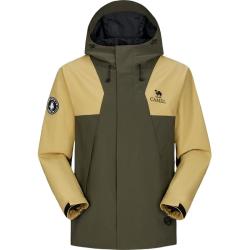 骆驼 男装春秋防水防风休闲夹克户外登山服夹克外套M34CAFO730 幻影黑