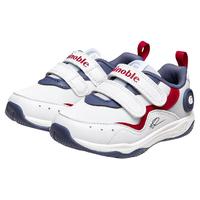 基诺浦（ginoble）学步鞋婴儿 24秋儿童软底舒适宝宝鞋子 男女经典百搭童鞋GY1613 白色/灰色/深蓝/红色 170mm 脚长16.6-17.5cm