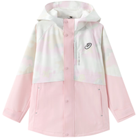 asics【安心羽绒】亚瑟士童装儿童冬季三防羽绒服2024户外羽绒冲锋外套 0620粉色 清洁度850-白鸭绒 150 cm 充绒量76g