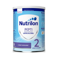 Nutrilon 荷兰牛栏深度水解奶粉婴幼儿特殊配方纽康特诺优能版牛奶蛋白过敏2罐装 牛栏Pepti2段2罐 800g