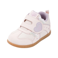 江博士秋季男女舒适婴儿宝宝鞋 透气舒适鞋 轻便步前鞋 粉红 21码 脚长约12.0-12.6