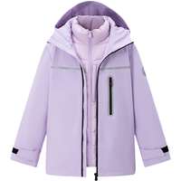 波司登 秋季新户外三合一男女儿童90绒防水防风透气防护外套T40132320