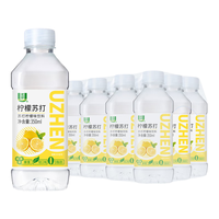 优珍 苏打柠檬味饮料 添加蜂蜜  0脂肪 350ml*12瓶 塑膜量贩装 【柠檬味】350ml*12瓶