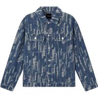 gxgjeans秋季宽松休闲牛仔夹克男士外套夹克男
