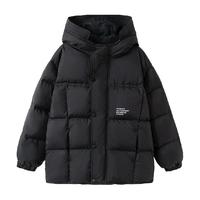 巴拉巴拉童装儿童羽绒服2024新男童外套女童冬季连帽宝宝大童小童