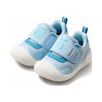 BoBDoG巴布豆童鞋学步鞋2024秋季新宝宝鞋子男婴儿鞋软底女童 天空兰 22码 内长13.8cm 适合脚长13.3cm