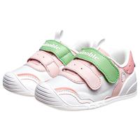 基诺浦（ginoble）婴儿鞋8-18个月男女宝宝童鞋24年秋季透气百搭学步鞋GB2337粉色 粉色/白色 120mm_内长13_脚长11.6-12.4cm