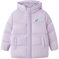 asics/亚瑟士童装冬季羽绒服短款特氟龙三防羽绒外套2024年 508紫色 150cm