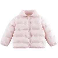 MARC&JANIE马克珍妮女童超轻云感时尚保暖羽绒服冬装241606 粉色 110cm