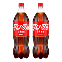 可口可乐 碳酸饮料 1L*2瓶