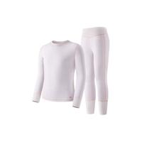 Beneunder 蕉下 儿童保暖内衣套装 SF057初级暖-奶霜紫