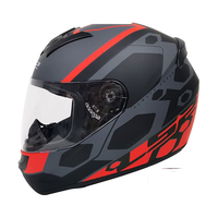 LS2 FF352 摩托车头盔 哑灰-粉红部落 2XL