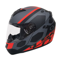 LS2 FF352 摩托车头盔 哑灰-粉红部落 L