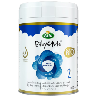 Arla 5HMO极光蓝罐系列 较大婴儿奶粉 丹麦版 2段 800g