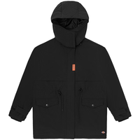 dickies夹克 女士 休闲百搭连帽保暖厚外套10809 黑色 S