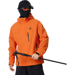 骆驼 男装夹克外套春秋款户外旅行服徒步登山服男M14CS01668 幻影黑 XL