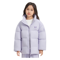 【库洛米联名】2024冬季波司登儿童羽绒服女童立领短款羽绒服