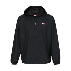 TOMMY HILFIGER 男士时尚潮流简约连帽夹克薄款外套休闲
