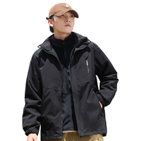 东方骆驼(EASTERN CAMEL)三合一冲锋夹克男女款秋冬季登山户外运动外套防风衣服男士 卡其单衣女款