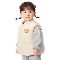 巴拉巴拉童装宝宝马甲外穿婴儿羽绒背心冬季保暖2024衣服萌趣