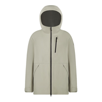 波司登（BOSIDENG）秋冬城市轻户外男防水防风休闲防护连帽功能外套 树篱绿4555 170/92A
