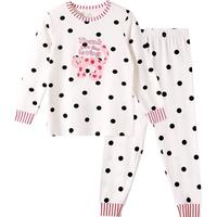 久岁伴 女童秋衣秋裤空调服2024吸湿排汗内衣套装