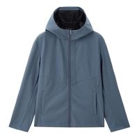 佐丹奴软壳夹克男24冬都市风冲锋衣防风登山服连帽外套男01074707