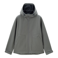 佐丹奴软壳夹克男24冬都市风冲锋衣防风登山服连帽外套男01074704