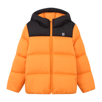 探路者（TOREAD） 儿童羽绒服冬季保暖加厚面包服外套 岩石桔 130