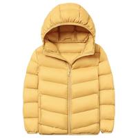 鸭鸭羽绒服 鸭鸭儿童羽绒服男童女童2024冬季轻薄款时尚面包服保暖厚外套