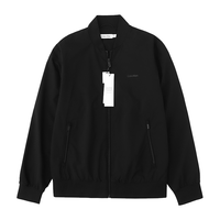 卡尔文·克莱恩 凯文克莱宽松简约休闲纯色简约男士夹克潮