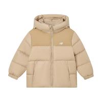 New balance nb童装 男女童冬季鹅绒舒适防风保暖拼接羽绒服