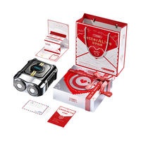 同诗艾齐S3剃须刀合金机甲风男士电动便携迷你刮胡刀老公曜石黑