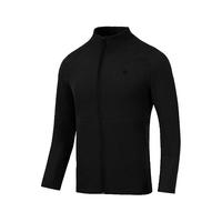 必迈2024秋季男女运动魔方蓄能夹克保暖防风户外训练跑步外套 暗夜黑 男 XL