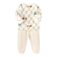 巴拉巴拉童装宝宝睡衣儿童家居服秋衣套装2024新婴儿208324134205 90cm