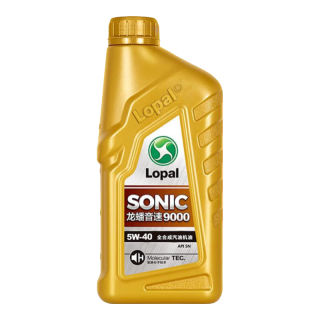 龙蟠 SONIC9000 SN全合成汽机油 5W-30/5W-40四季通用汽车发动机润滑油 5W-40