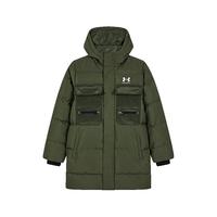 安德玛 UNDER ARMOUR【经典版型】130-170中大童秋冬保暖外套男女童中长羽绒服