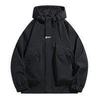 冲锋衣户外薄款夹克外套男女潮牌防风防雨水春秋季旅游登山服连帽