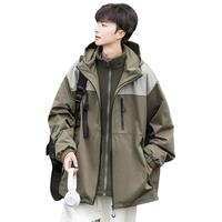 三合一可拆卸冲锋衣外套男2024春秋冬季防水防风户外三防夹克
