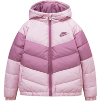 NIKE 耐克童装男女童短款羽绒服冬季儿童连帽防风保暖外套