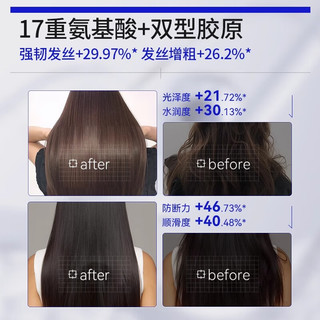  ehd 蓬松控油 洗发水护发膜套装  8ml*6