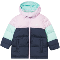 阿迪达斯 adidas女款幼童冬季运动休闲保暖连帽宽松羽绒服
