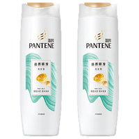潘婷丝质顺滑洗发水400g*2瓶 氨基酸洗发乳洗头膏男女通用