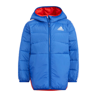 阿迪达斯 adidas冬季款小童连帽保暖运动羽绒服休闲舒适防风上衣日常百搭外套