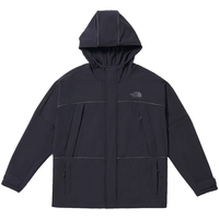 北面 UE黑标夹克男先锋设计防晒防泼水连帽外套7QQ7偏大一码