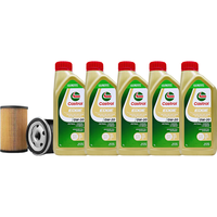 嘉实多（Castrol）保养单次卡 含机油机滤工时 极护 SP/GF-6 0W-20 5L 亚太版