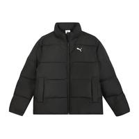 防风拒水运动羽绒服男女PUMA彪马冬季鸭绒外套635857 黑色-01 S